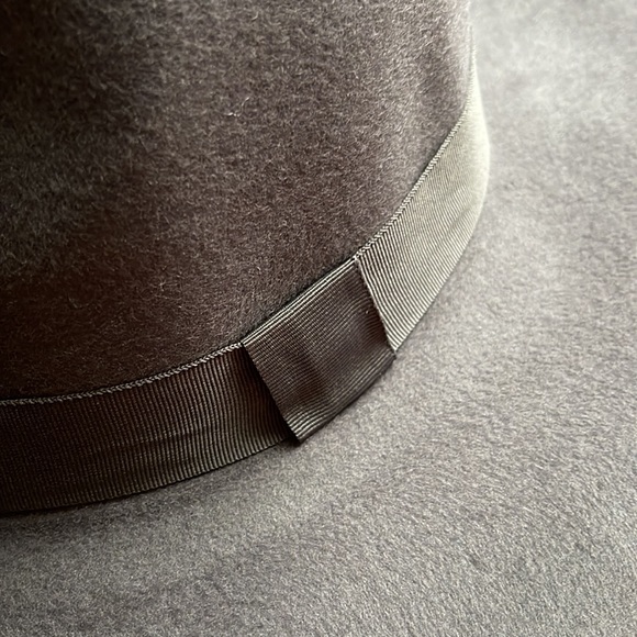 Gray East River Craft Wool Fedora Hat - Picture 6 of 9